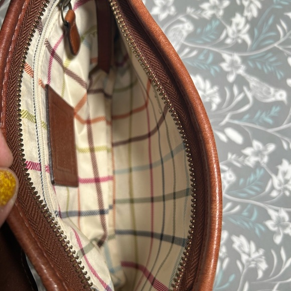 Vintage Coach Brown Leather, very smooth - Picture 3 of 5